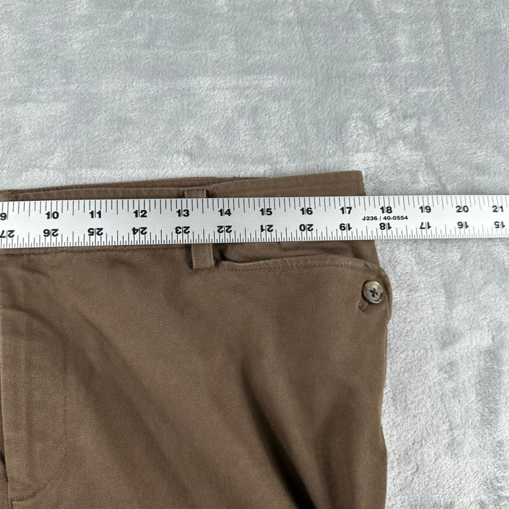 Lauren Ralph Lauren Pants Women 14P Brown Dark Academia Classic Trousers - Picture 4 of 7